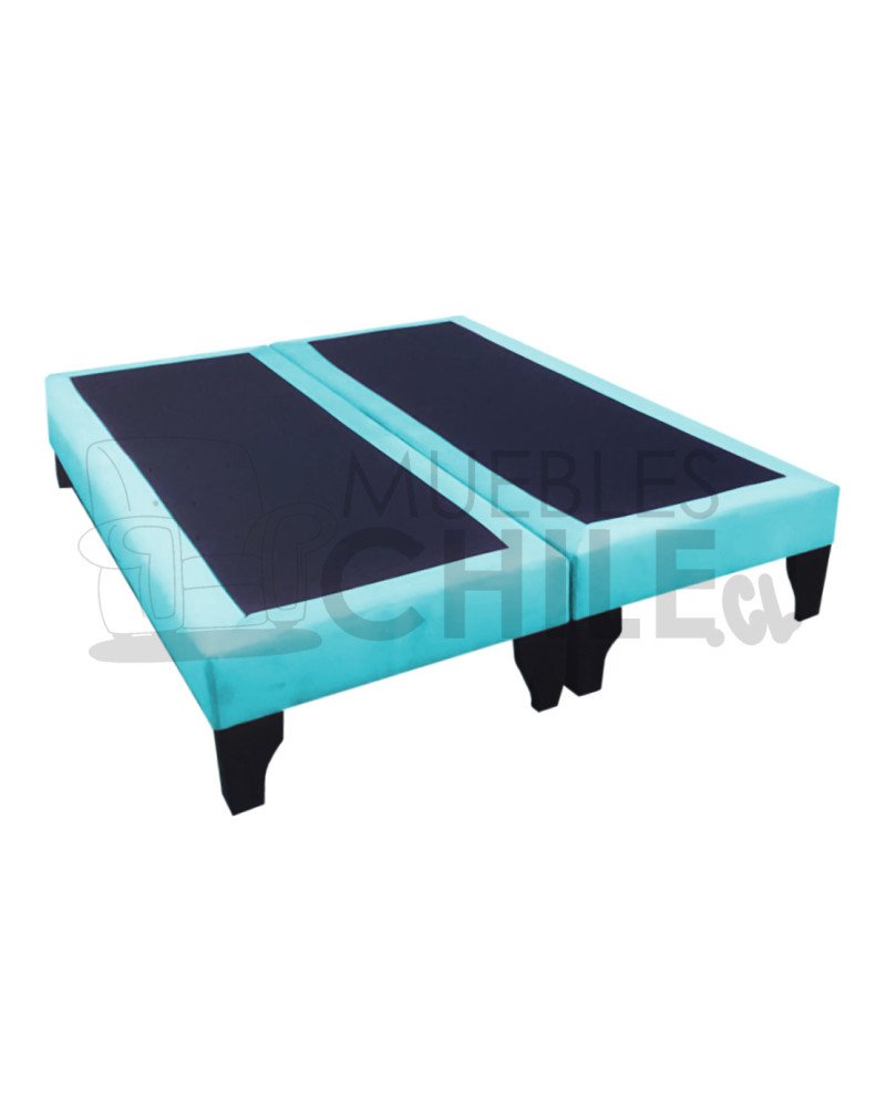 Base Cama Europea 2 Plazas Dividida – Resistencia y Confort