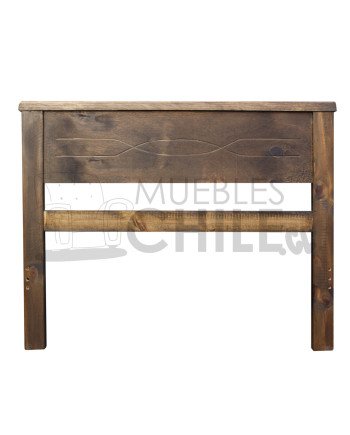 Cama Plaza 1 ½ con Colchón Resortes Línea Plana