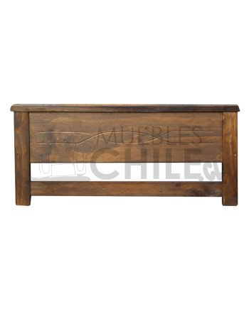 Cama Plaza 1 ½ con Colchón Resortes Línea Plana