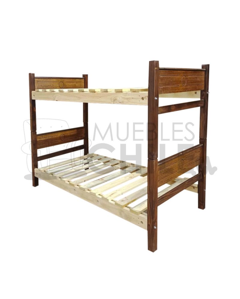 Camarote plaza y media economico linea plana