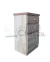 Velador Eco 2 Cajones 1 Puerta – Muebles Chile