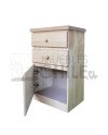 Velador Eco 2 Cajones 1 Puerta – Muebles Chile
