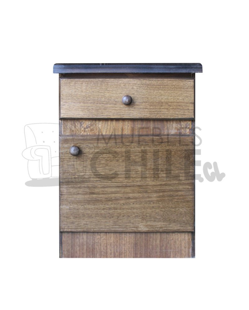 Velador Eco 1 Cajón 1 Puerta – Muebles Chile