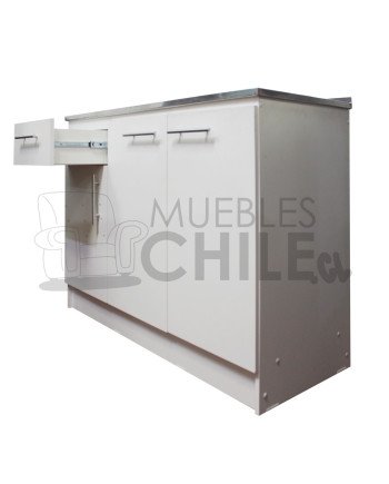 Base Lavaplato Simple 120cm Derecho – Cocina Funcional y Resistente