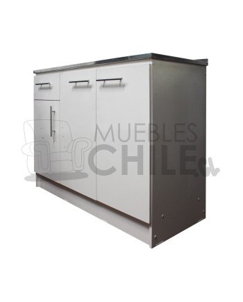 Base Lavaplato Simple 120cm Derecho – Cocina Funcional y Resistente