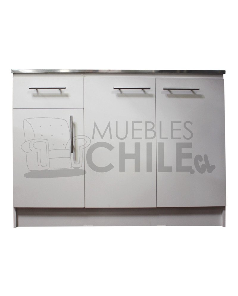 Base Lavaplato Simple 120cm Derecho – Cocina Funcional y Resistente