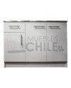 Base Lavaplato Simple 120cm Derecho – Cocina Funcional y Resistente