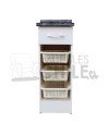 Base Verdulero 30cm Melamina con Cajón – Cocina Organizada