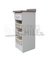 Base Verdulero 30cm Melamina con Cajón – Cocina Organizada