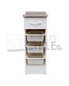 Base Verdulero 30cm Melamina con Cajón – Cocina Organizada