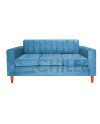 Sofa tubular tapiz lino - Fabricacion nacional