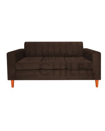 Sofa tubular tapiz lino - Fabricacion nacional