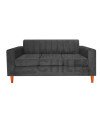 Sofa tubular tapiz lino - Fabricacion nacional
