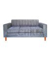 Sofa tubular tapiz lino - Fabricacion nacional
