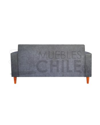 Sofa tubular tapiz lino - Fabricacion nacional