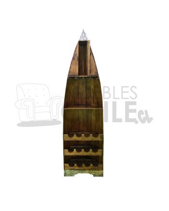 Esquinero cava rustico bote – Muebles Chile