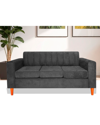 Sofa tubular tapiz lino - Fabricacion nacional