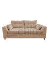Sofá Magda 3 Cuerpos Tapiz Lino/Felpa | Muebles Chile