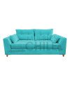 Sofá Magda 3 Cuerpos Tapiz Lino/Felpa | Muebles Chile