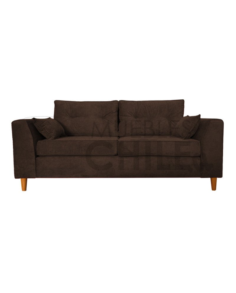 Sofá Magda 3 Cuerpos Tapiz Lino| Muebles Chile