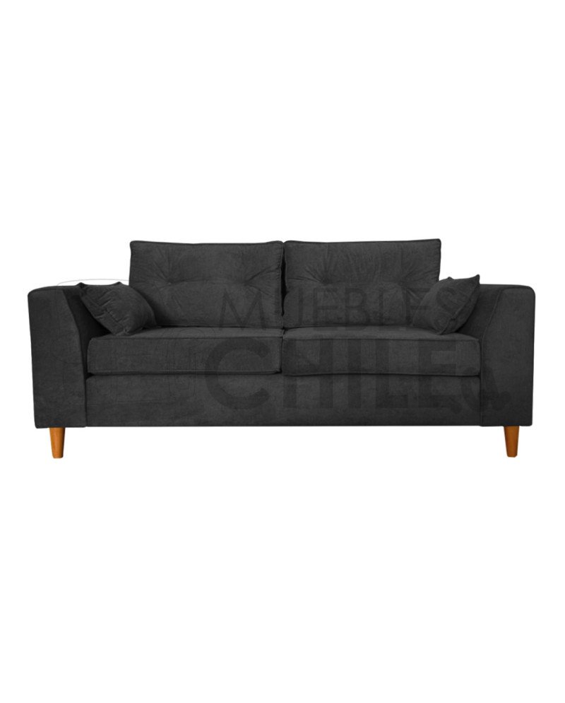 Sofá Magda 3 Cuerpos Tapiz Lino| Muebles Chile