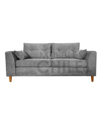 Sofá Magda 3 Cuerpos Tapiz Lino| Muebles Chile