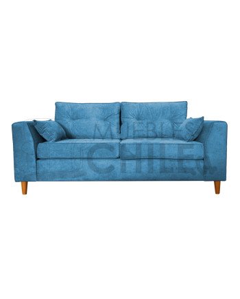 Sofá Magda 3 Cuerpos Tapiz Lino| Muebles Chile