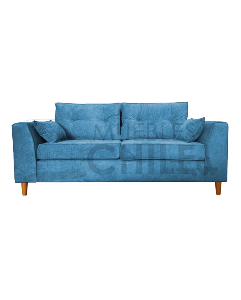 Sofá Magda 3 Cuerpos Tapiz Lino| Muebles Chile