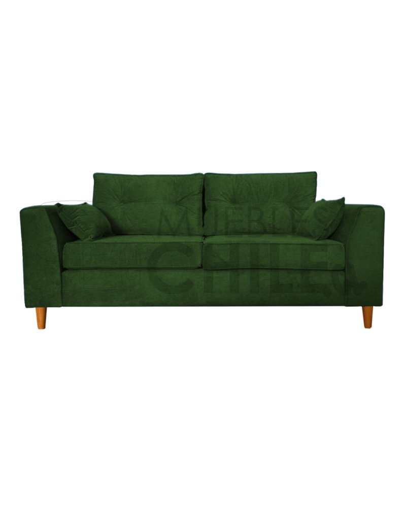 Sofá Magda 3 Cuerpos Tapiz Lino| Muebles Chile