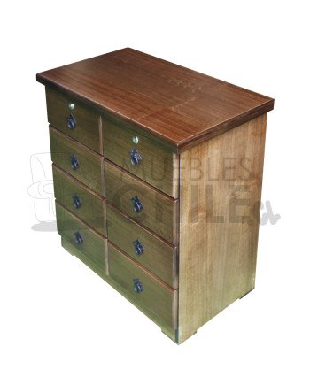 Comoda euca tinturada 90x90x45cm