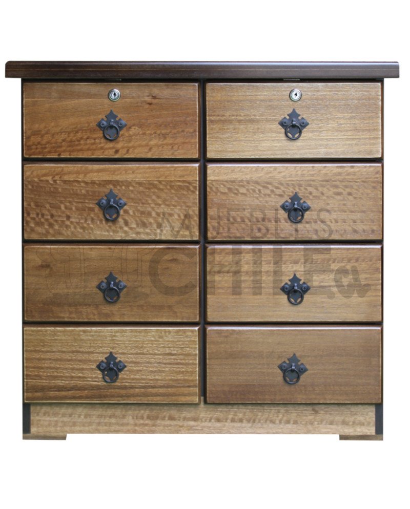 Comoda euca tinturada 90x90x45cm