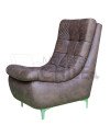 Sillón Butaca Cuero Bonded | Elegancia y Durabilidad