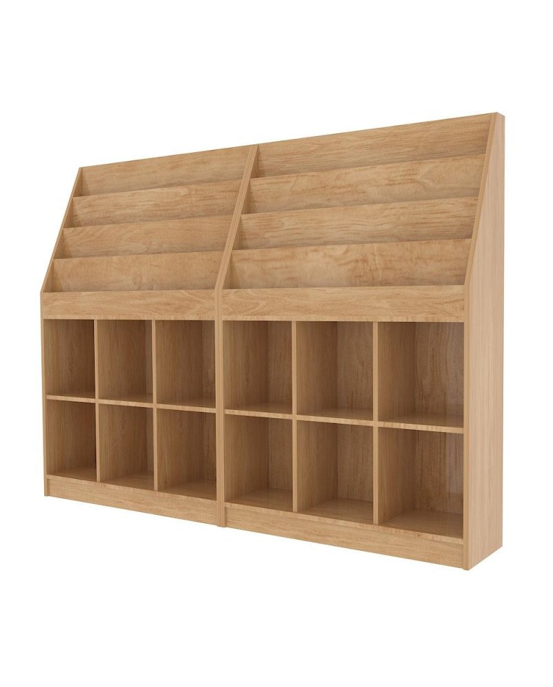 Repisa Librero 180×150×35 cm Tinturada – Muebles Chile