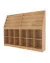 Repisa Librero 180×150×35 cm Tinturada – Muebles Chile