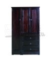 ROPERO CLOSET RUSTICO 110CM