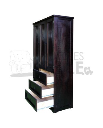ROPERO CLOSET RUSTICO 110CM