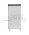 Cómoda Rústica con Riel Telescópico Metálico 150CM – Muebles Chile
