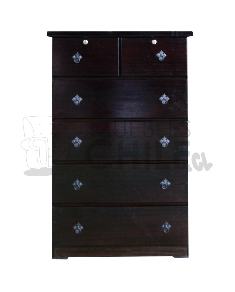 Cajonera Rústica en Pino y Terciado – Muebles Chile