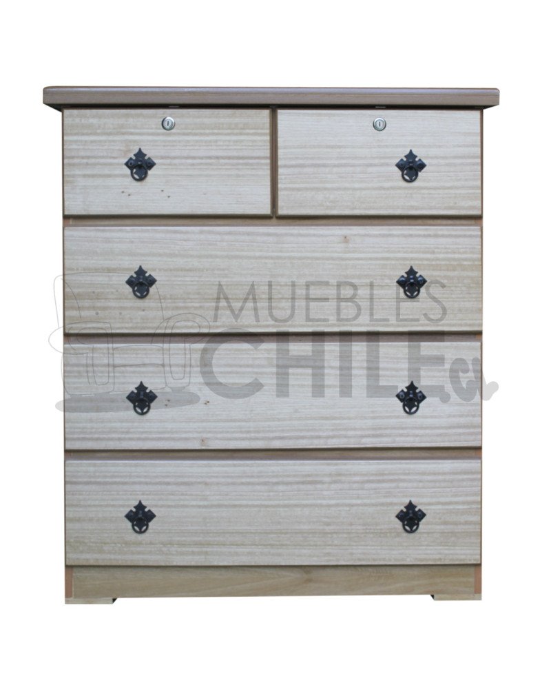 CAJONERA RUSTICA 80X90X45CM EUCA – Muebles Chile