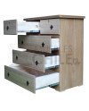 CAJONERA RUSTICA 80X90X45CM EUCA – Muebles Chile