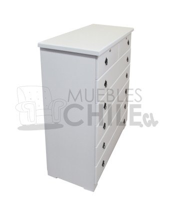 Cómoda Vintage en Pino y Terciado – Muebles Chile