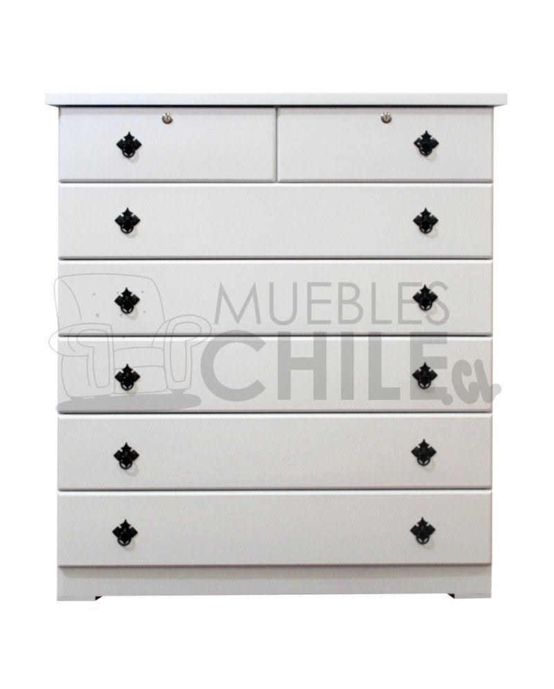 Cómoda Vintage en Pino y Terciado – Muebles Chile
