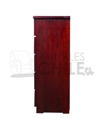 Cómoda Rústica con Riel Telescópico Metálico 80CM – Muebles Chile