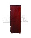 Cómoda Rústica con Riel Telescópico Metálico 80CM – Muebles Chile
