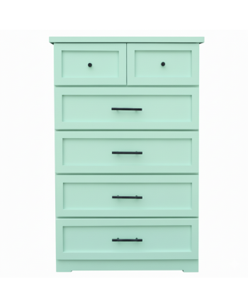 Cajonera Vintage Color en Pino y Terciado 80X120cm– Muebles Chile
