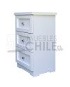 Velador Vintage 3 Cajones madera – Muebles Chile