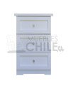 Velador Vintage 3 Cajones madera – Muebles Chile