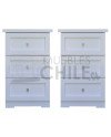 Velador Vintage 3 Cajones madera – Muebles Chile