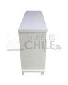 Cómoda Rústica con Riel Telescópico Metálico 150CM – Muebles Chile