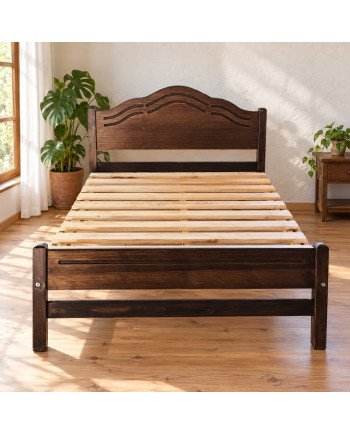 CAMA 2 PLAZAS SIN COLCHON EUCA